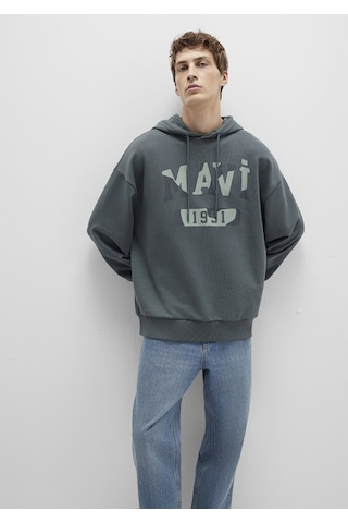 Mavi - Mavi Baskılı Yeşil Sweatshirt 0s10301-71598 Yeşil