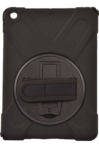 Apple Uyumlu iPad 9.7 2018 (6.Nesil) Kılıf Zore Defender Silikon-Siyah - Siyah