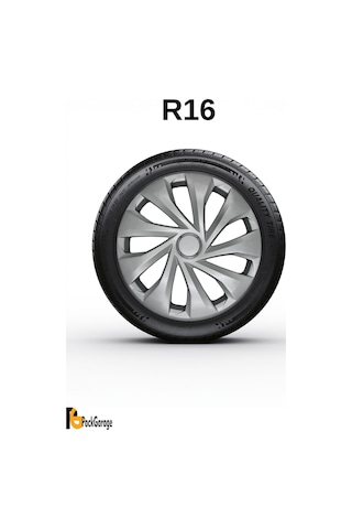 Opel Corsa 16'' İnç Jant Kapağı 4 Adet Gri G122