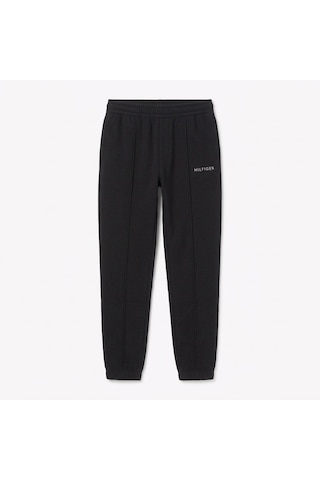 Tommy Hilfiger Pamuklu Jogger Regular Fit Eşofman Altı Siyah