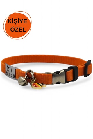 Caramelos İsimli Kedi Tasması, İsimlikli Kedi Tasması Trn