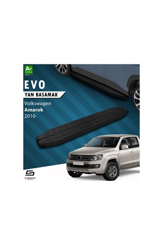 S-dizayn Vw Amarok Evo Siyah Yan Basamak 203 Cm 2010 Üzeri