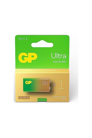 Ultra Alkalin 9v - 6lr61 Boy 9v Pil Tekli Kart