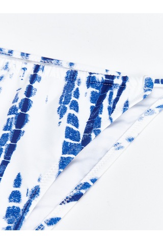 Lcw Dream Mavi Uv Korumalı Desenli Kadın Bikini Alt