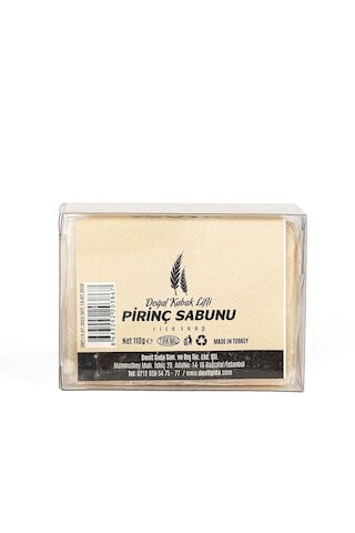Doğal Kabak Lifli Pirinç Sabunu 110 Gr