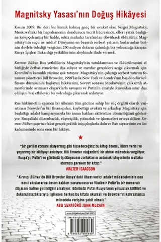 Kırmızı Bülten: Kremlin’De Kanlı Satranç 9786052995860