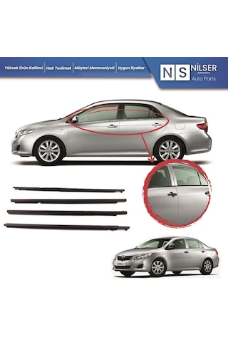 Toyota Corolla Uyumlu Dis Cam Siyirici Fitil Takimi 2007-2012 531003387