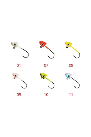 Mutant 6421 Master Trigon 1.7gr LRF Jig Head 5'li Paket