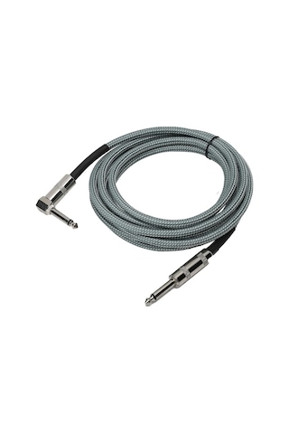 Yingfu Jorındo Gitar Ses Kablosu 6,35 Erkek 1/4 3m Elektrikli Müzik Aleti Amfi Aksesuar