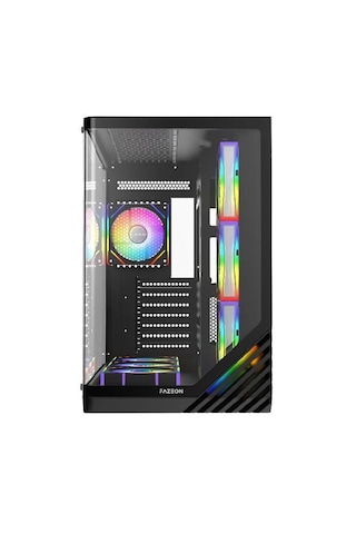 Fazeon F3 750w 80plus Bronze 7x120mm Argb Fanlı Atx Bilgisayar Kasası