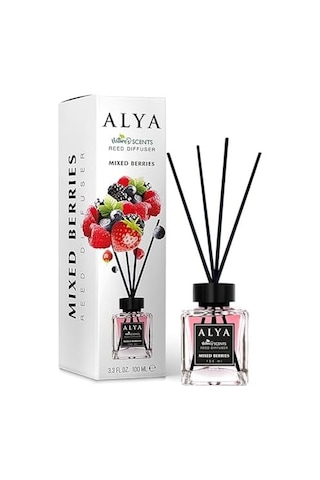 Alya Nature's Scents Mixed Berries Bambu Çubuklu Oda Kokusu- Karışık Meyve Kokusu Abundance Prosperity