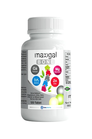 Maxigal Bone Takviye Edici Gıda 120 Tablet