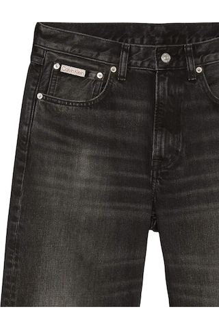 Calvin Klein 90s Straıght Kleın Black Jean Erkek Siyah Kot Pantolon-12566 Siyah