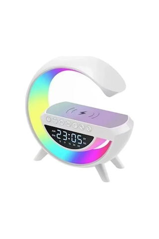 Mey İthalat Kablosuz Rgb Bluetooth Hoparlör Usb Fm Ve Aux Destekli Taşınabilir Ses Sistemi