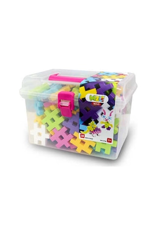 Meli Maxi Pink Travel Box 110 Parça Blok Seti 50415