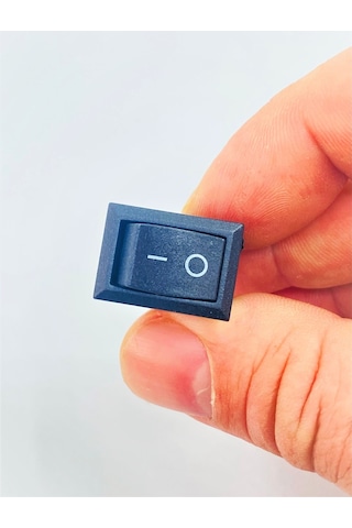 Lazica Rocker Switch 12v Mini Dikdörtgen Aç Kapa Anahtar 1-0