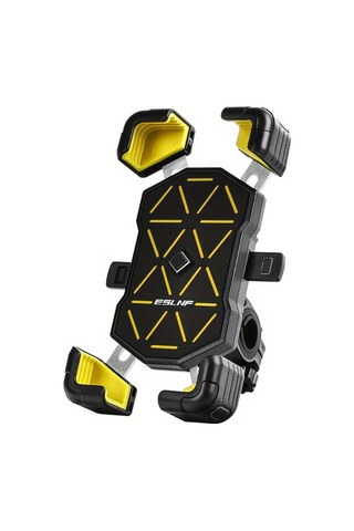 Motion003 Evrensel Bisiklet Ve Motosiklet Telefon Tutucu 11 43 18 29 Cm Siyah Sarı Siyah Sarı