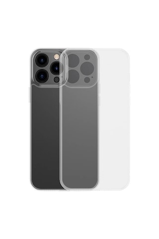 Baseus Frosted Glass İphone 13 Pro Max 6.7inch Shockproof Koruyucu Kılıf- 5775