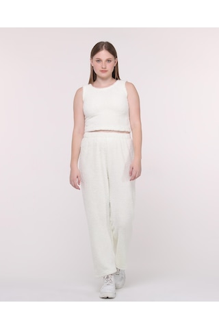 Wellsoft Kumaş İkili Takım-511-beyaz Beyaz