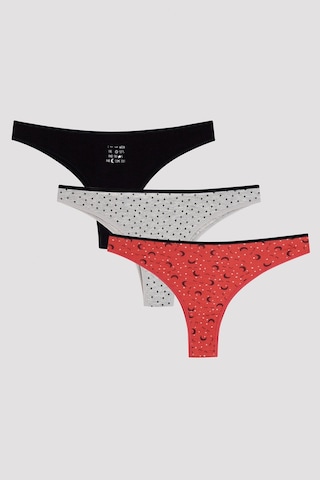 Penti Stars 3'lü Çok Renkli Brazilian Külot Çok Renkli