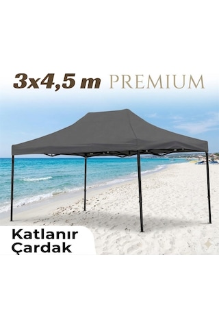 Missidea 3 4,5 Premium Makaslı Katlanır Çardak Antrasit