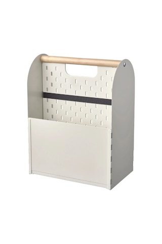 Ikea Vattenkar Taşınabilir Masaüstü Organizer Kutu 33 X 21 X 43 Cm Beyaz