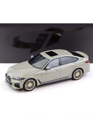 1:18 Ölçek 2024 Bmw 4 Series Alpina B4 Gt Resin Kapalı Model Minyatür Araba 25cm