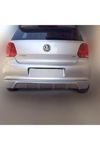 Volkswagen Polo Difüzörlü Arka Tampon Eki 2009-2014 Model Arası