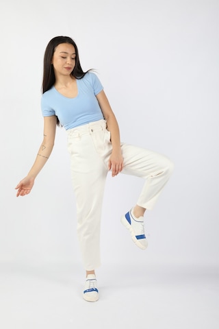Balins Kadın Beli Lastikli Gabardin Pantolon Bej