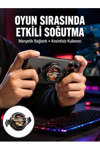 Kargo Tüm Telefonlarla Uyumlu Kompakt Soğutucu Yüksek Performanslı Hızlı Soğutma Yeni Nesil Najmaddin
