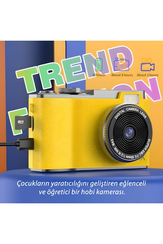 Idragon LK-003 Mini Dijital Çocuk Fotoğraf Makinesi