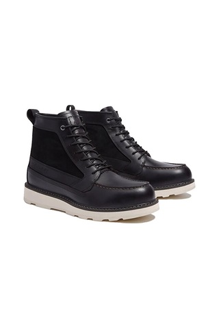 Timberland Britton Mills Mid Lace Up Waterproof Boo Erkek Günlük Bot Tb0a6ce2w021 Siyah Siyah