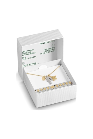 Lacoste Lacj2070044 Kolye Ve Bileklik Seti Renkli
