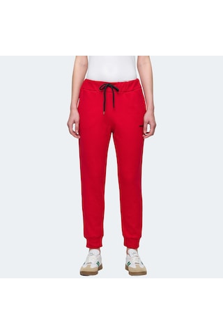 Slazenger VETERAN RBN Kadın Cepli Kırmızı Eşofman Altı