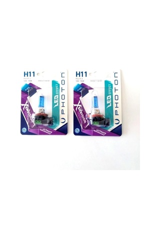Photon H11 12v 55w Diamond Vision Beyaz Işık Halojen Oto Ampul