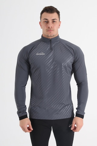 Diadora Elite Antrenman Eşofmanı Tek Üst Antrasit