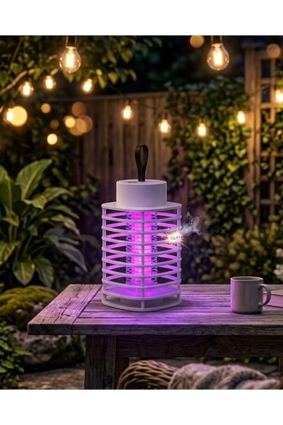 Mey İthalat Akıllı Elektrikli Böcek Öldürücü Lamba Uv Mor Işık Sessiz Gece Kullanımı Duvara Asılabi