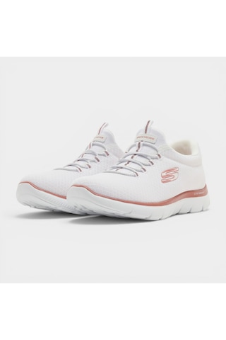Skechers Summıts 12980tkwtrg Kadın Spor Ayakkabı Altın - Beyaz