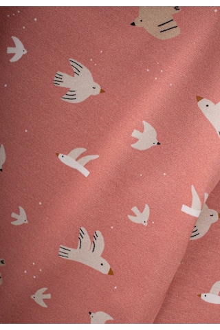 Desenli Mevsimlik Pijama Takım 1-7 Yaş K Pembe K Pembe