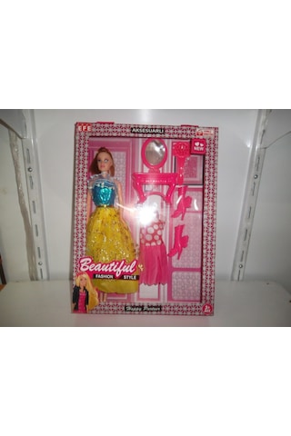 Beauty Fashion Style Aksesuarlı Bebek