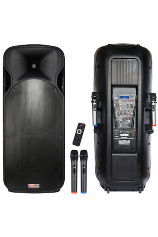 Ls-p1515 Şarjlı Taşınabilir Kule Ses Sistemi 2x15 İnç 1700w