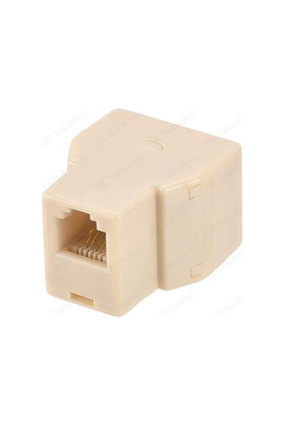 Rj11 2'li Telefon Hat Dağıtıcı Çoklayıcı Splitter
