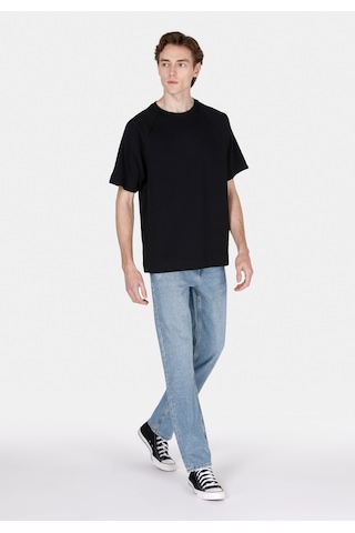 Colin's Colins Comfort Fit Yuvarlak Yaka Düz Erkek Siyah Kısa Kol Tişört Cl1070042 Cl1070042 Q1.v2 Blk Siyah