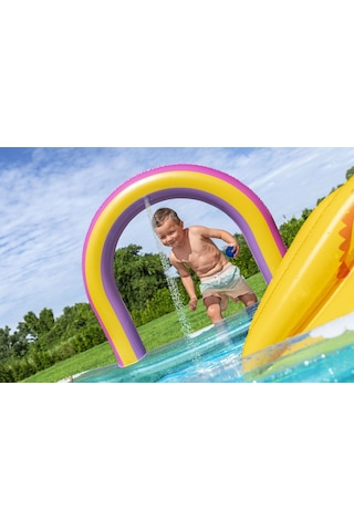 Bestway 53174 Rainbows N Rays Şişme Su Oyun Parkı Ve Havuz 1,80 M X 1,80 M X 1,17 M