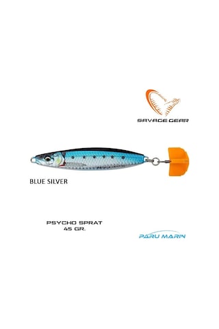 Savage Gear Psycho Sprat 45gr. Suni Yem Blue Silver