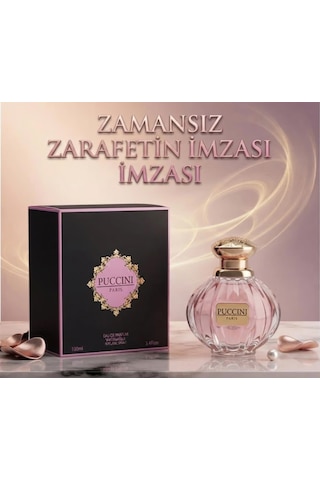 Puccini Paris Edp 100 Ml Kadın Parfüm Orijinal Ve Faturalı Ürün Bergamot