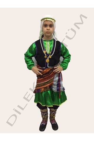 Karadeniz Yöresel Folklör Kıyafeti 23 Nisan Kostümleri