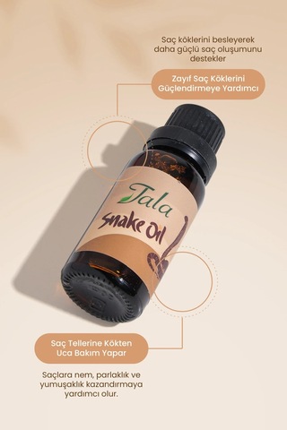 Yılan Yağı Karşıtı Saç Besleyici Ve Onarıcı Saç Bakım Yağı 20 Ml