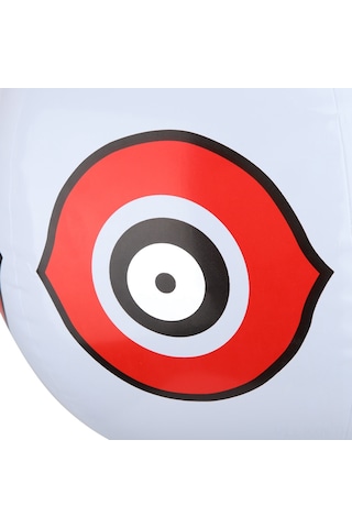 Kosona Bahçe Kuş Engelleme Balonu - 3d Göz Desenli, Rüzgarla Hareket Eden, Toksik Olmayan Pvc Malzeme Siyah