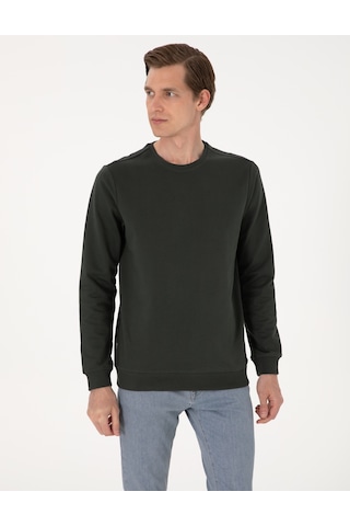 Pierre Cardin Erkek Koyu Yeşil Sweatshirt 50314054-vr079 Koyu Yeşil
